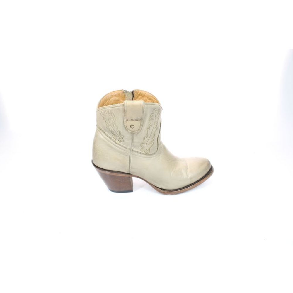Lucchese Womens Bootmaker Wing Brown Booties Size 7 Medium (B, M)